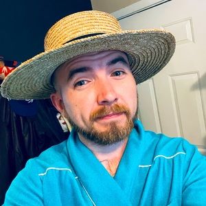 NWT ASOS 100% Straw Hat OS Country